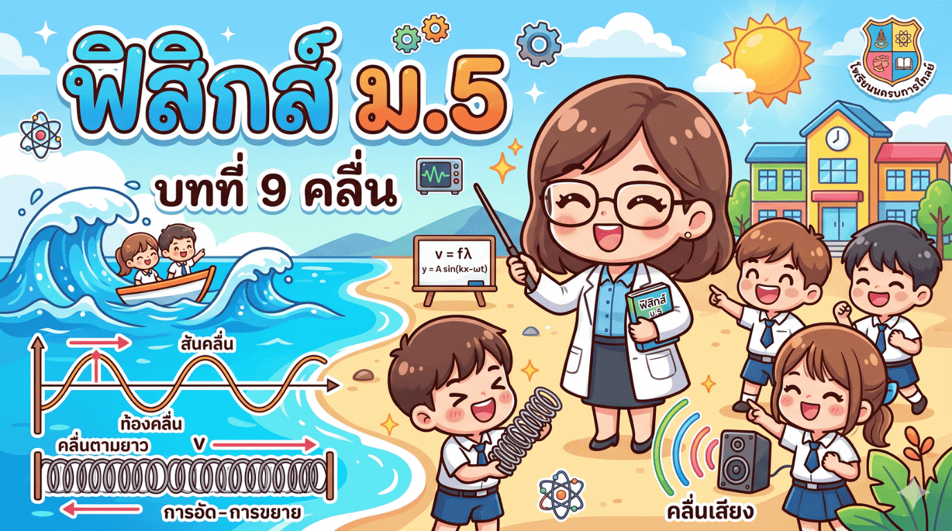 หน่วยการเรียนรู้ที่ 9 : คลื่น