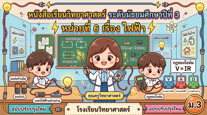 หน่วยการเรียนรู้ที่ 6 : ไฟฟ้า