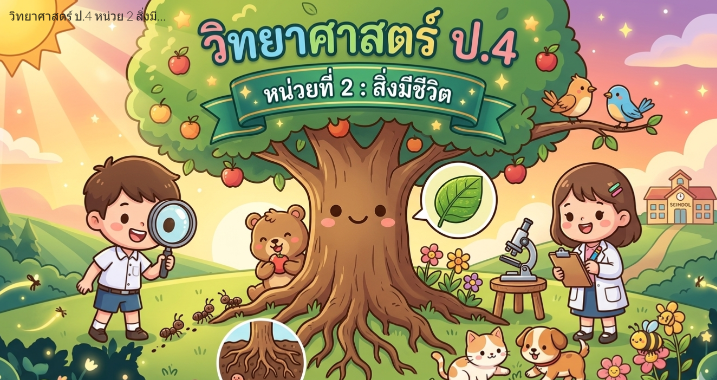 หน่วยการเรียนรู้ที่ 2 : สิ่งมีชีวิต